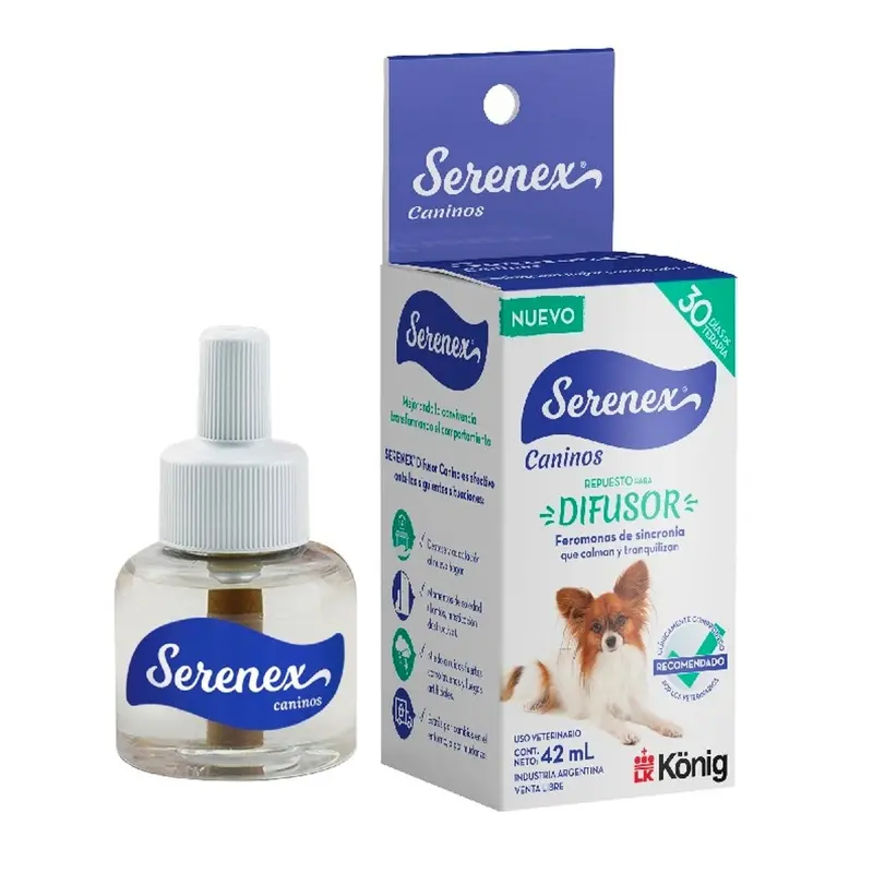 König Serenex Recambio Canino 40 ml