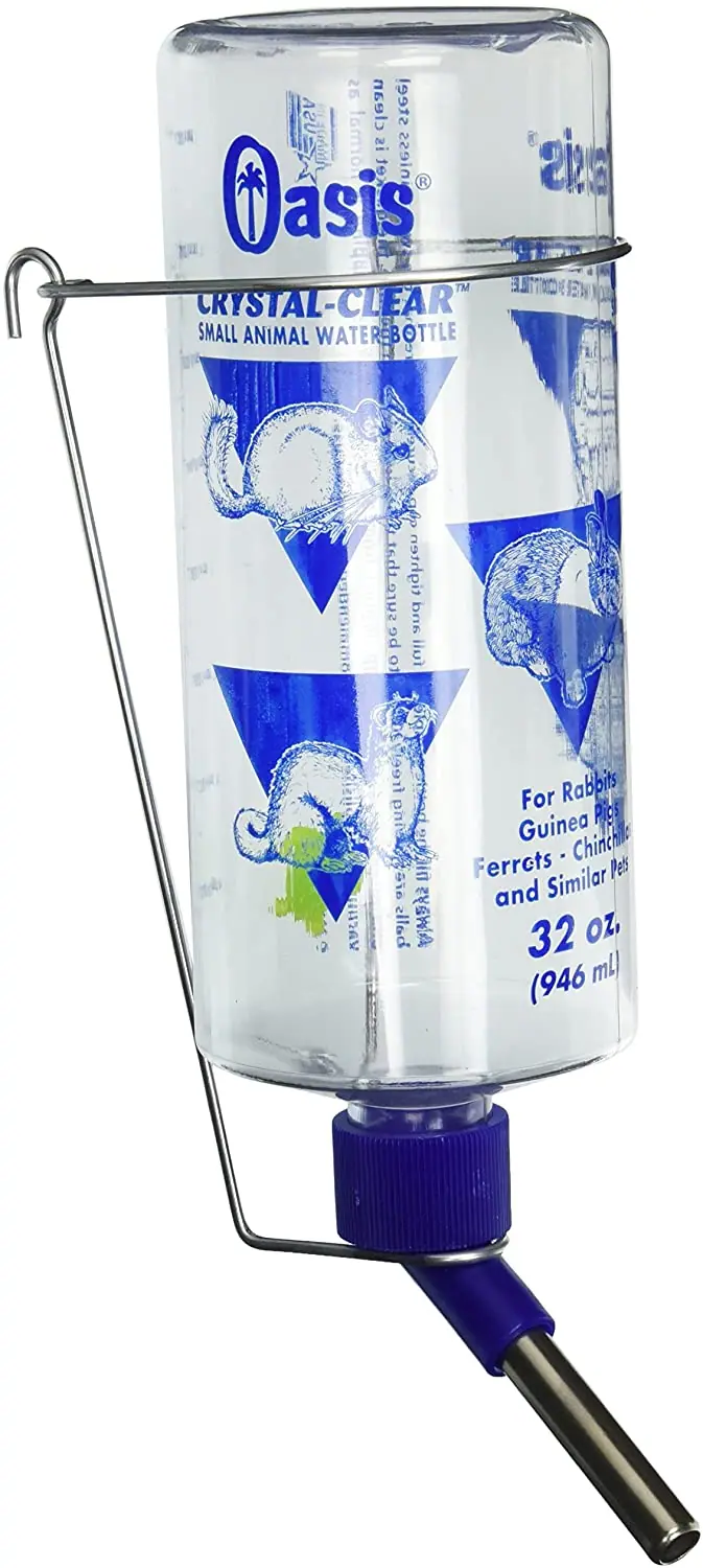 kordon/oasis (novalek) soa80800 conejo Botella de agua, 32-Ounce, transparente