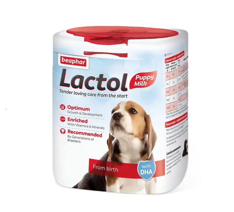 Lactol Puppy 250 g ( Leche en Polvo para cachorros con DHA )