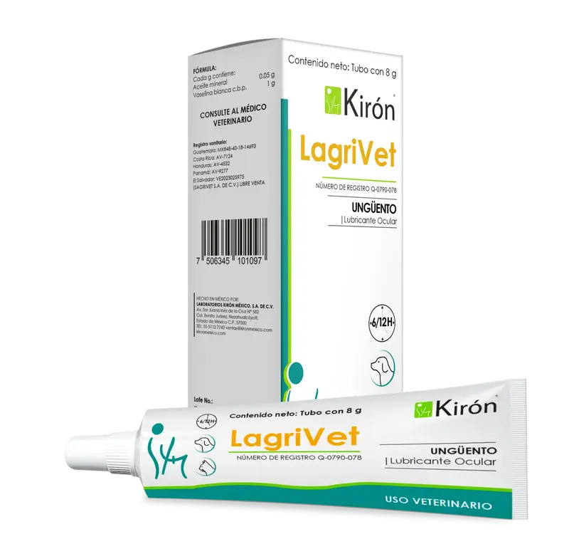 Lagrivet Lubricante Ocular 8 gr  ( Ungüento Solución Oftálmico )
