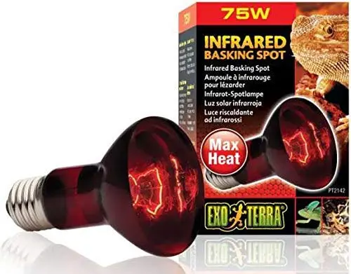 Lámpara de infrarrojos Exo Terra heat-glo Spot, 120 voltios