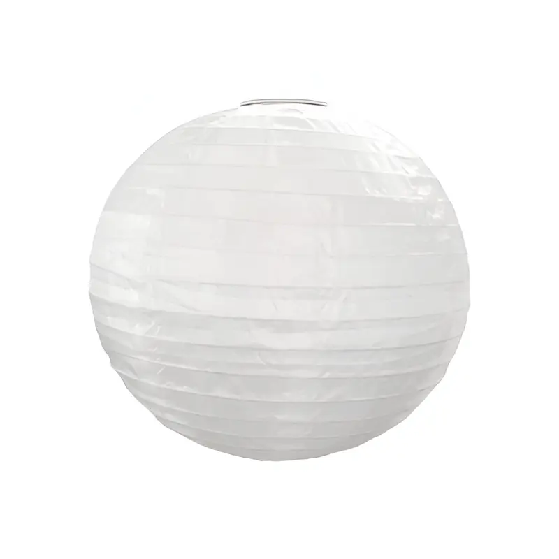 Lampara Solar Blanca con Led Blanco