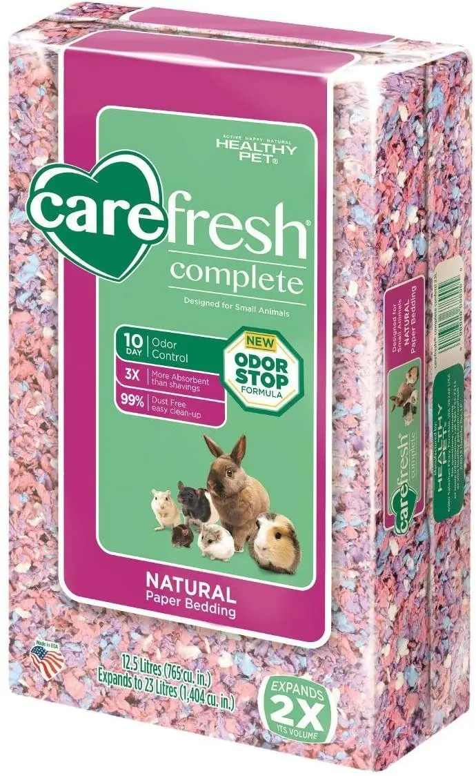 Lecho para mascotas., Confeti