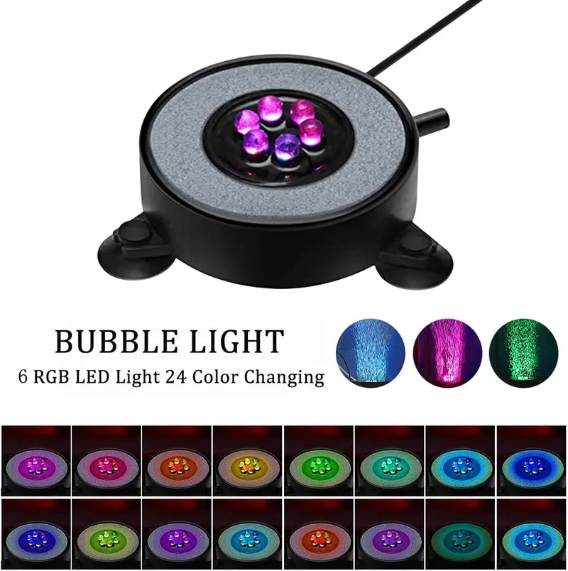 LEDGLE - Luz de burbuja para acuario