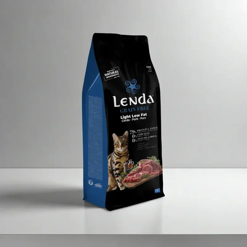 Lenda Grain Free Gato Light Low Fat Cerdo y Conejo