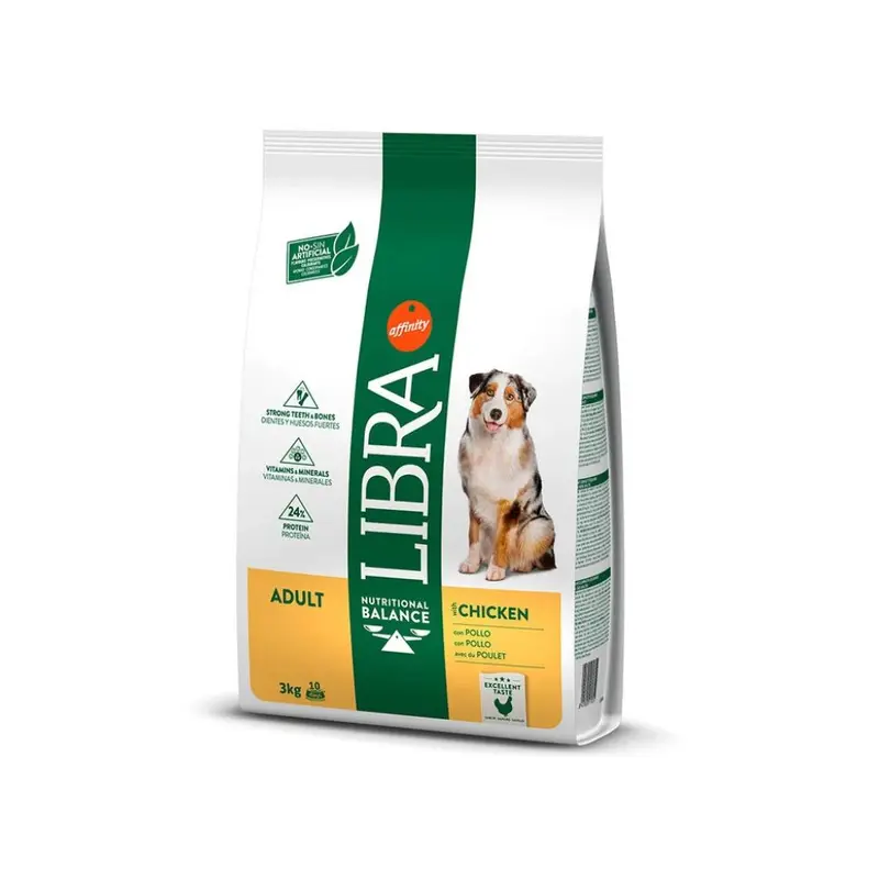 Libra Dog Adult Pollo para perros