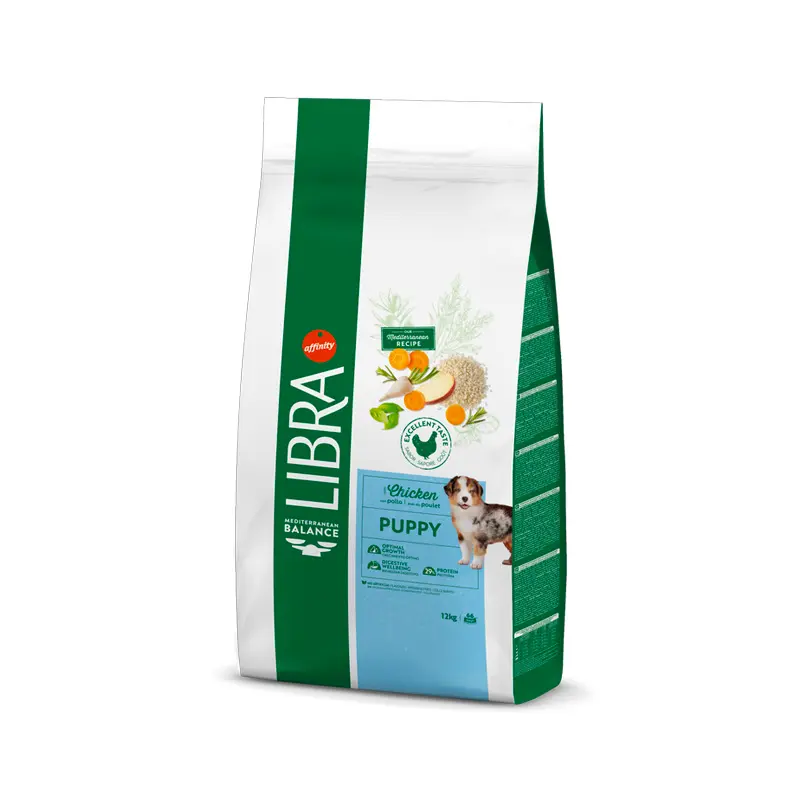 Libra Puppy con pollo pienso para cachorros