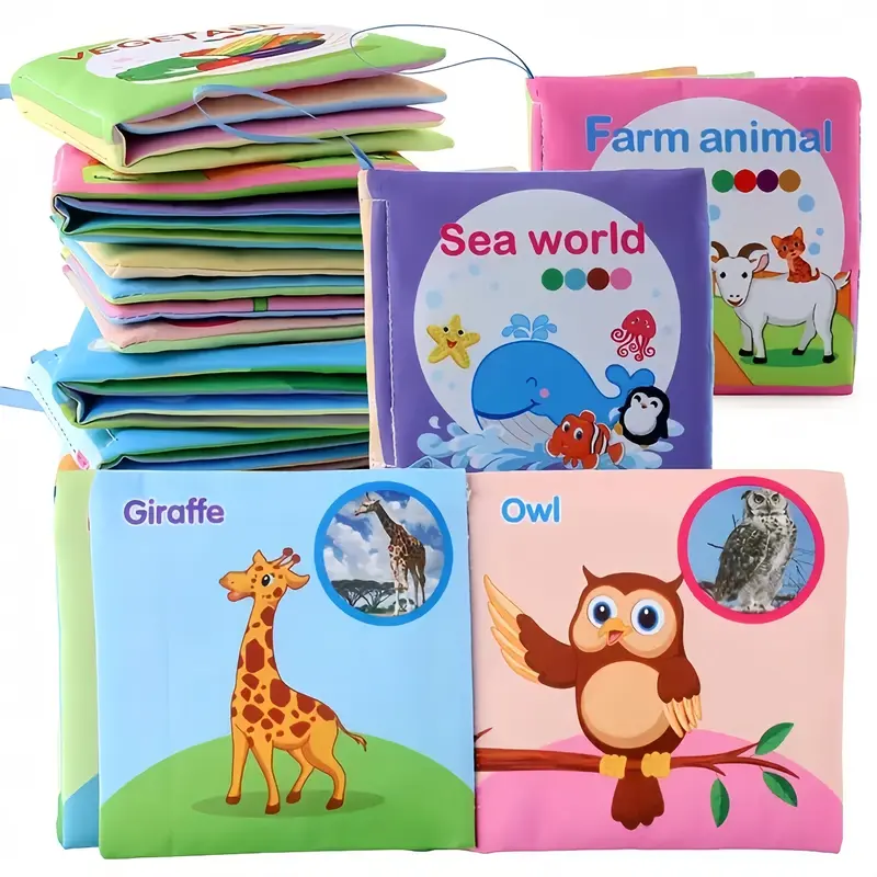 Libros Educativos de Tela – Aprendizaje Temprano para Niños