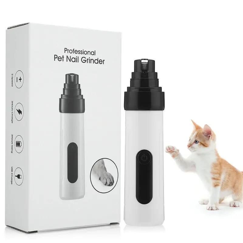 Lima Eléctrica para Uñas de Mascotas - 2 Velocidades