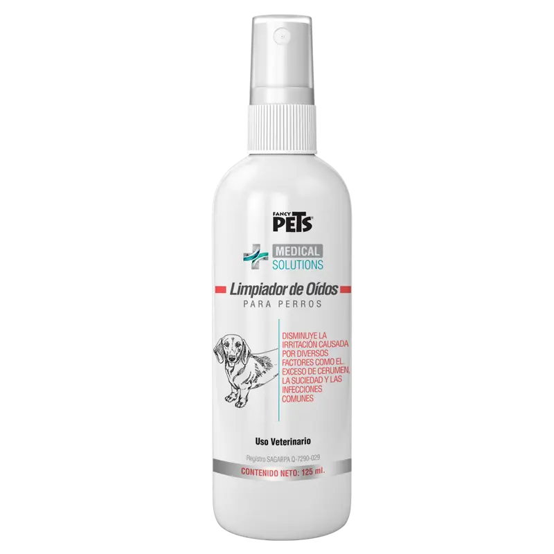 Limpiador de Oídos Pet Medical Solutions 125 mL ( Limpiador ótico )