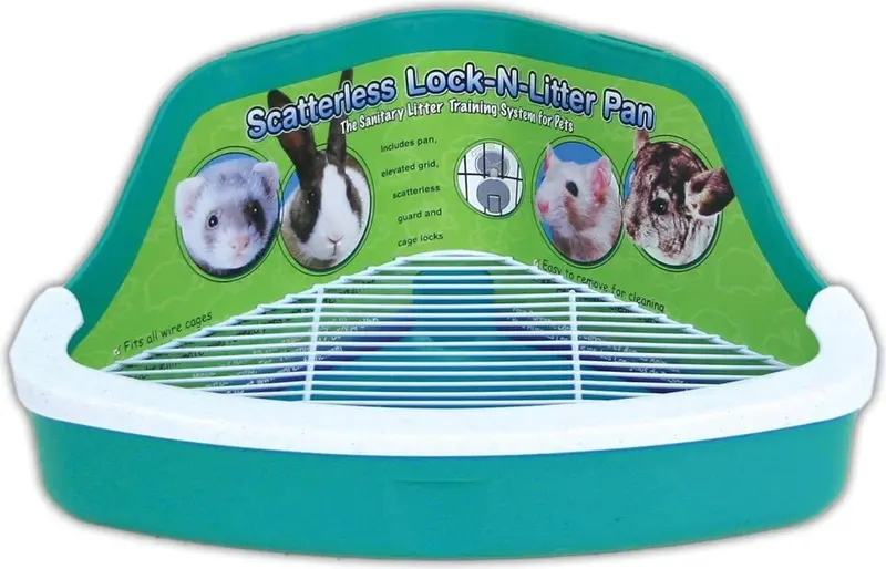 Litera de plástico para mascotas pequeñas, de Ware Manufacturing, los colores pueden variar