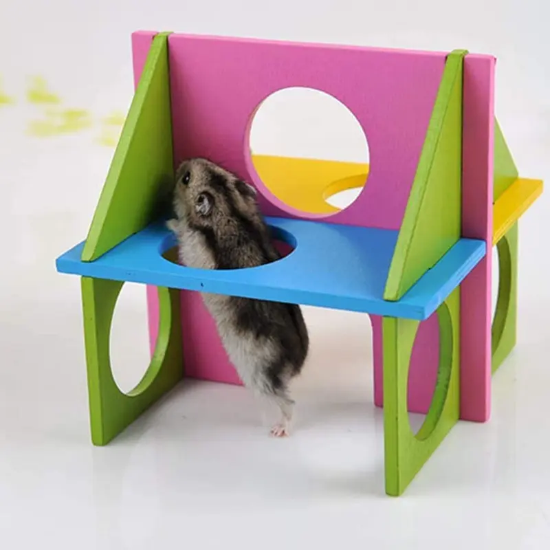 Litewood - Túnel de madera para hámster, juguete para hacer ejercicio, para pequeñas mascotas