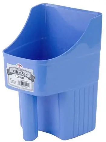 Little Giant - Cuchara para alimentos cerrados (3 cuartos), color azul