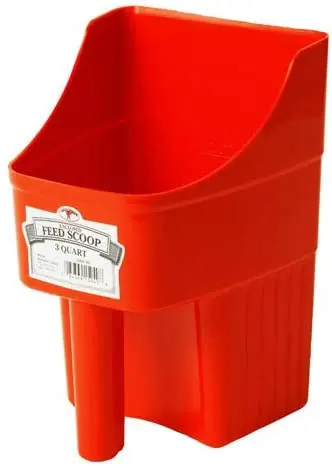 Little Giant - Cuchara para comida cerrada (3 cuartos), color rojo
