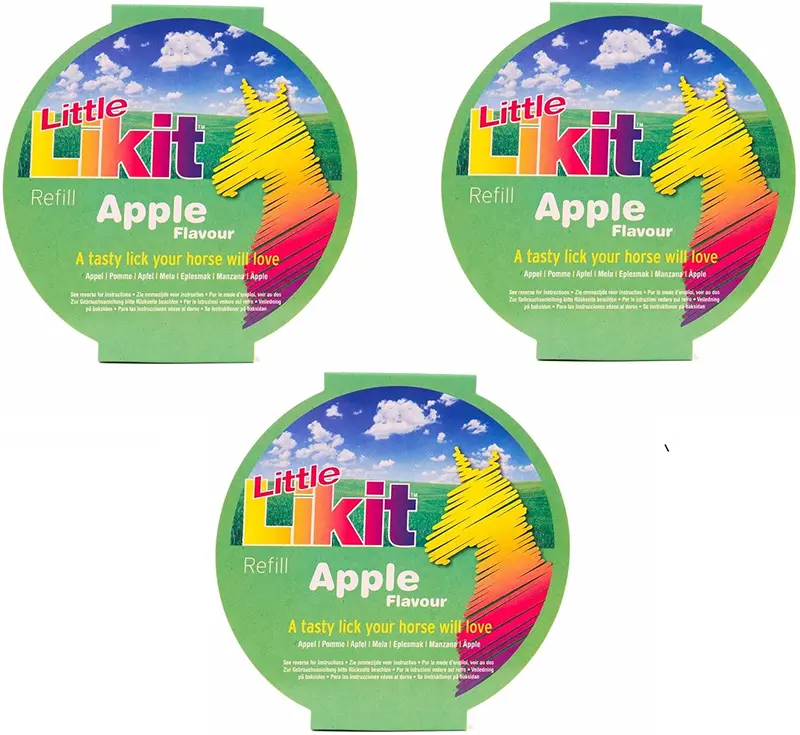 Little Likit Refill Equino Treats – Apple (3 Pack)