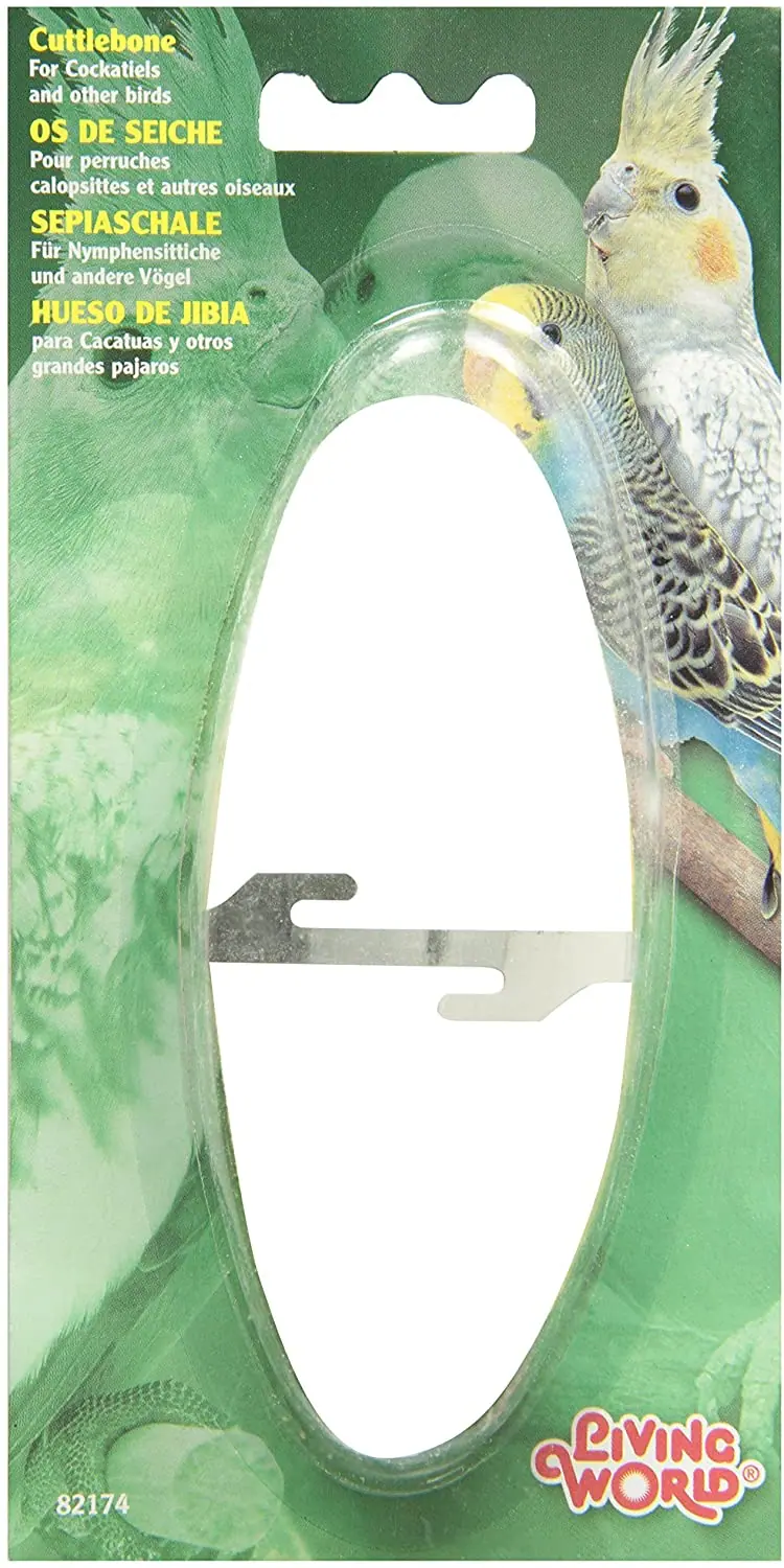 Living mundo cal con soporte para jaula pájaro, de 5 a 6-inch, mediano