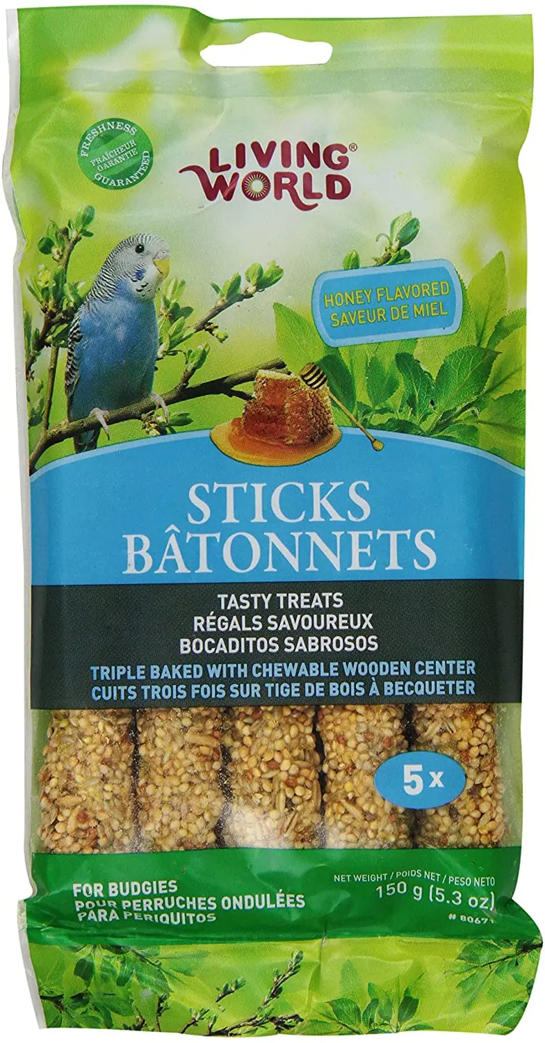 Living world Budgies Miel Treat de incienso, 5.3-ounce