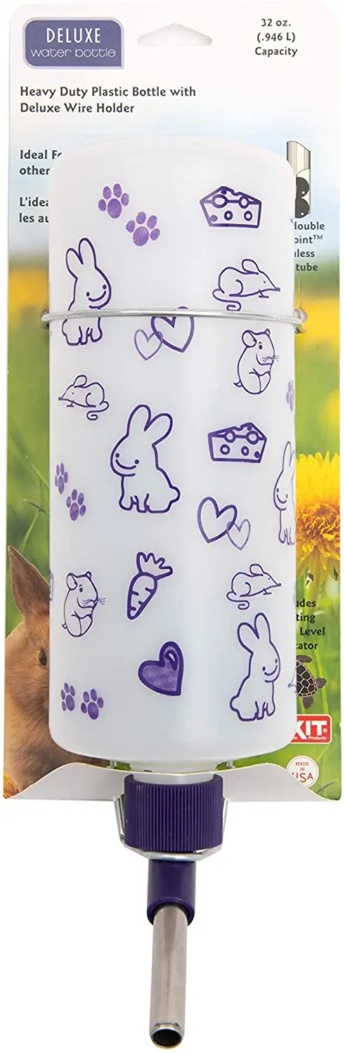 Lixit Animal Care dlb-32 Deluxe Conejo Botella, 32 oz