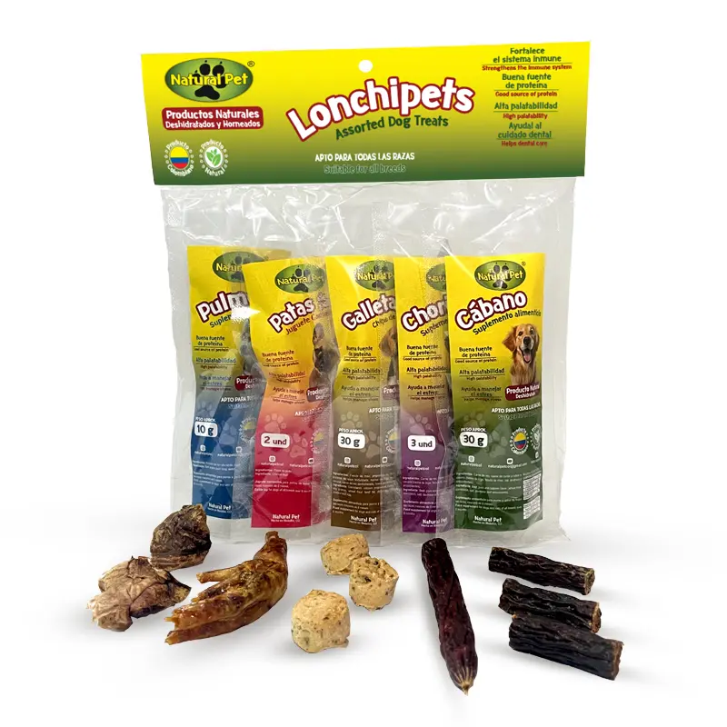 Lonchipets snacks perros