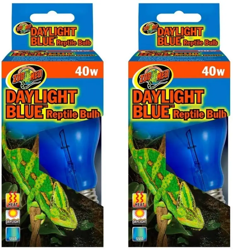 Luz azul Reptil [Set de 2] Watt foco