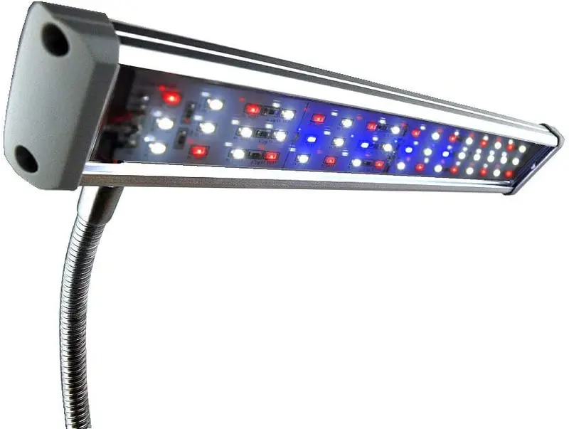 Luz LED para acuario Finnex Fugeray Planted+ más luz de luna, broche de luz