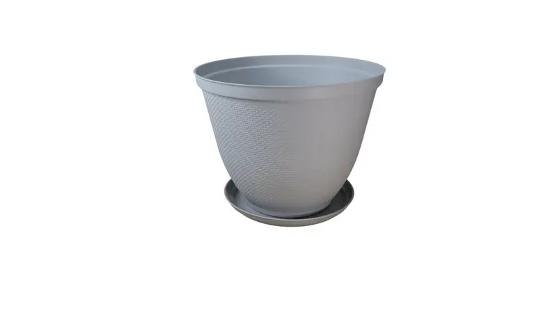 MACETA RAFIA 30 CM + PLATO