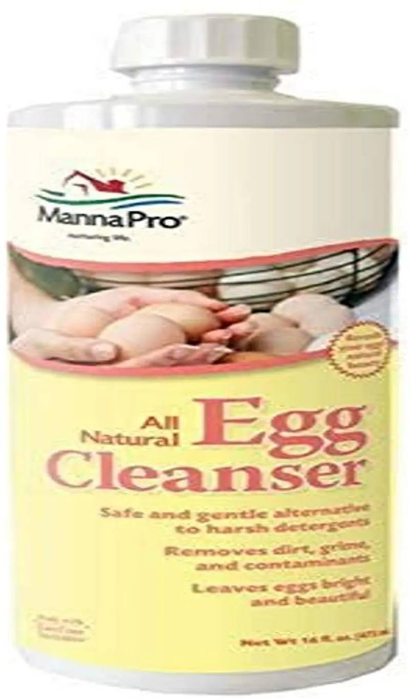 Manna Pro-Farm 667743 Limpiador de huevos, 16 onzas, 16 onza, Beige