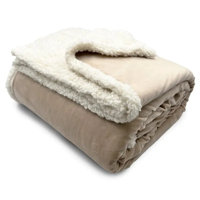 Manta Sherpa Doble Capa