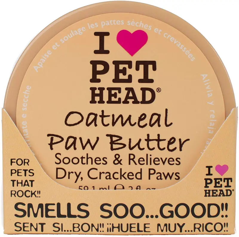 Mantequilla de avena natural Paw Butter de Pet Head, 2 onza, Beige