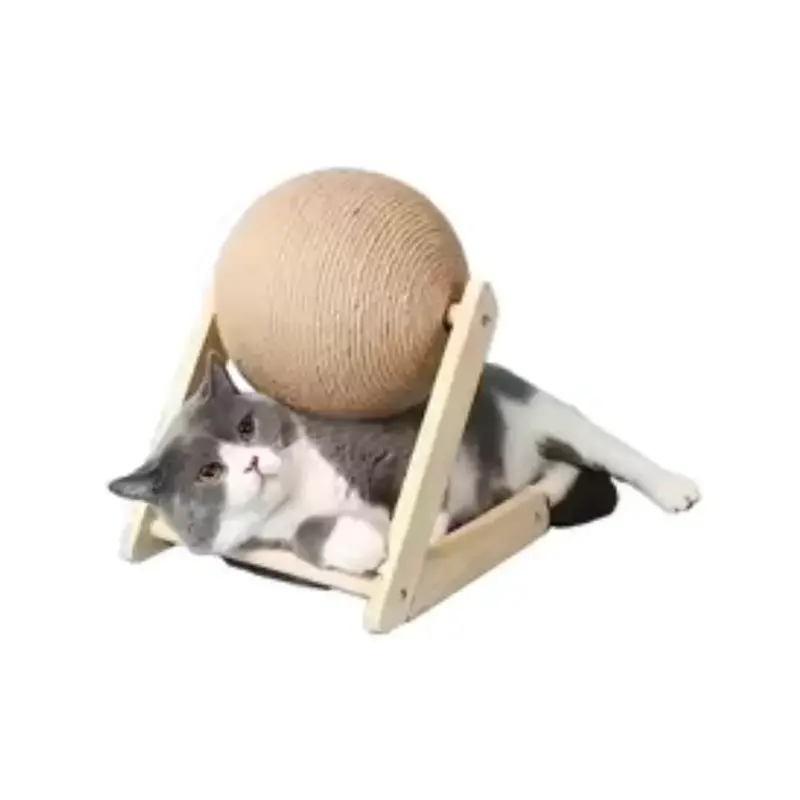Marben Pets Rascador con Bola Giratoria 17.5×15×18.5cm