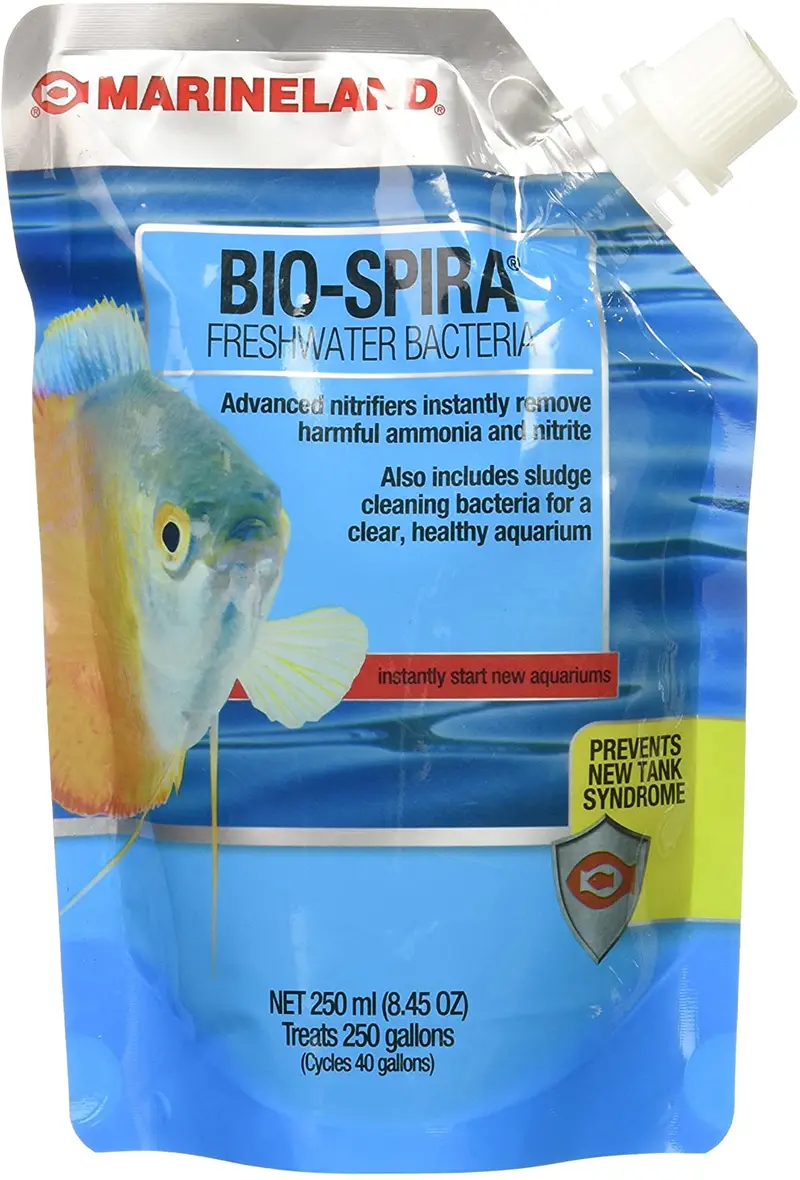 MarineLand Bio-Spira Bacterias de agua dulce, para iniciar nuevos acuarios, 8.54 onzas