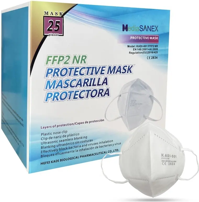 Mascarillas ultraprotección FFP2 blancas