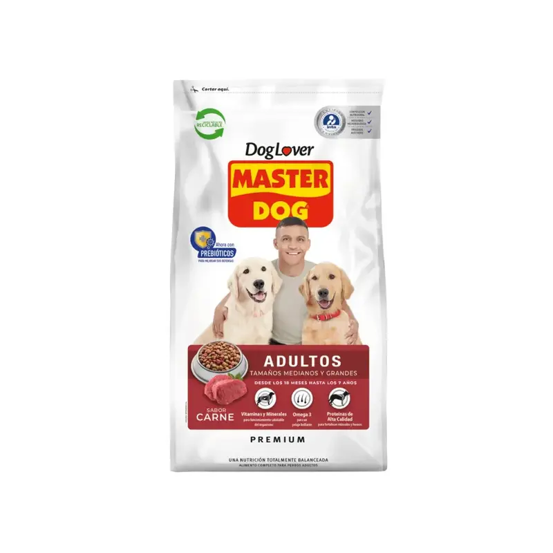 Master Dog Adulto Carne 15 kg