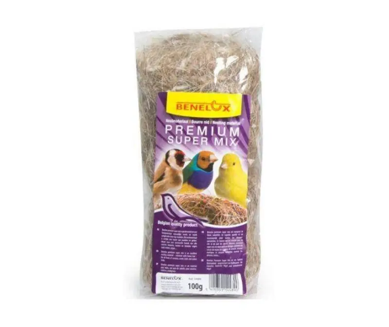 Material para nidos de Canarios Premium Super Mix de Benelux