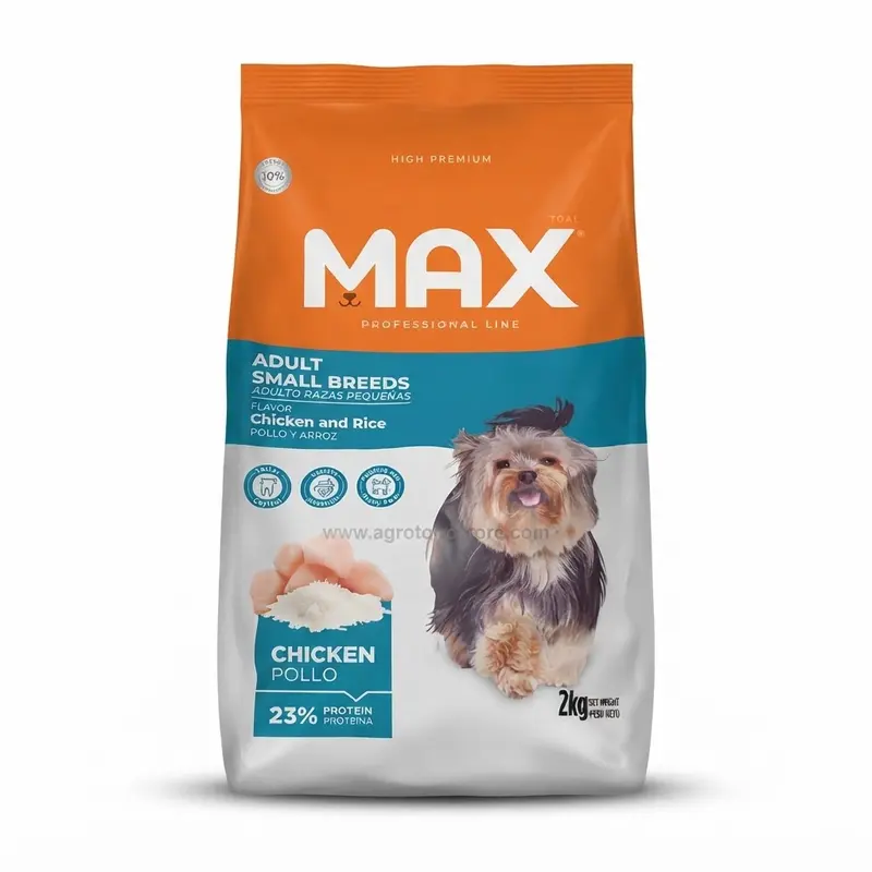 Max Adulto Small Breeds (razas pequeñas) × 2kilos