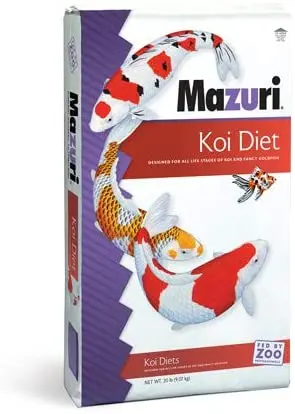 Mazuri Koi Pond Nuggets, bolsa de 20 lb