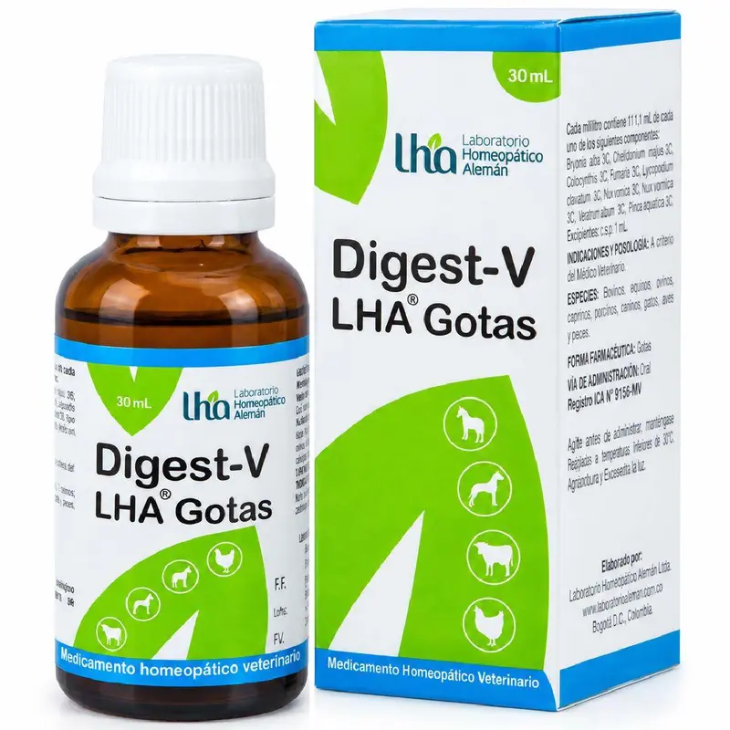 Medicamento Digest V LHA Gotas - 30 Ml