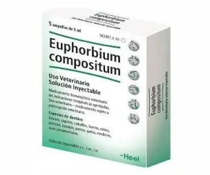 Medicamento Euphorbium Vet Ampolla 5 Ml