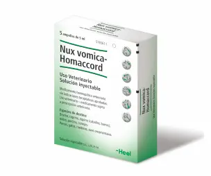 Medicamento Nux Vomica Vet (Ampolla 5 Ml)