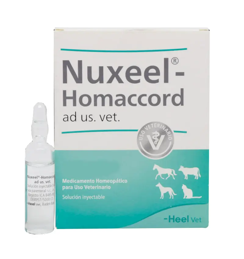 Medicamento Nuxeel Homaccord Ad Us Vet - Ampolla X 5 Ml