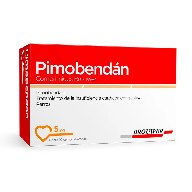 Medicamento para Perro Pimobendan Brouwer 5 mg x 20 Comp