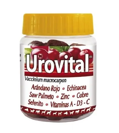Medicamento Para Perro Urovital Frasco X 50 Tab