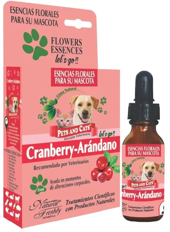 Medicamento Para Perro Y Gato Cranberry X 25 Ml