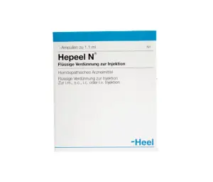 Medicamento Para Perro Y Gato Hepeel Amp X 1.1 Ml