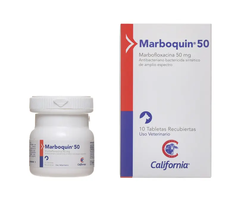 Medicamento Para Perro y Gato Marboquin 50