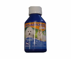 Medicamento Para Perro Y Gato Novabroncol Pets (120 Ml)