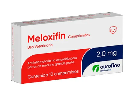 Medicamento Perro Meloxifin 2.0 Mg Oral Caja X 10 Tab