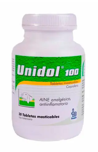 Medicamento Perro Unidol 100 Mg Fco X 30 Tab