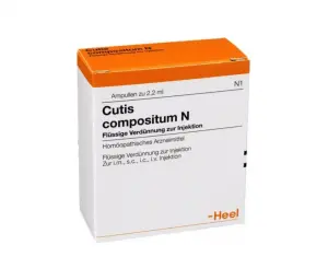 Medicamento Perro Y Gato Cutis Compositum Amp X 2.2 Ml