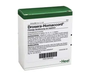 Medicamento Perro Y Gato Drosera - Homaccord Amp X 1.1 Ml